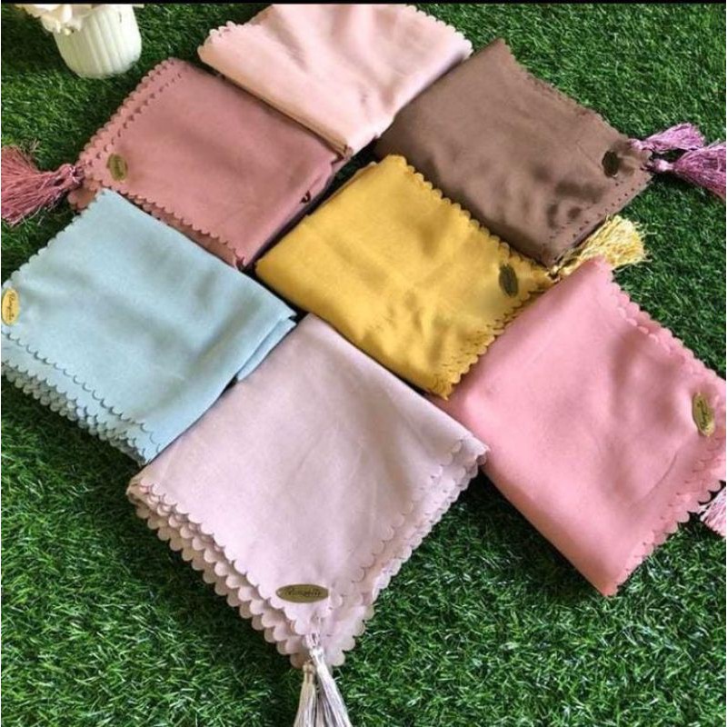 kerudung segiempat voal bungatta kerudung