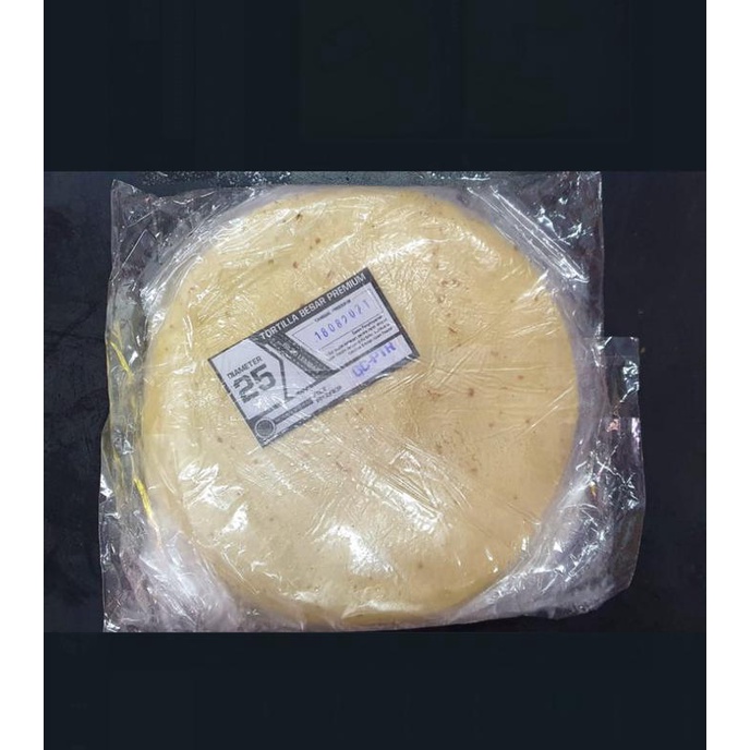 

$$$$] KULIT KEBAB TORTILLA 25 CM ISI 20 LEMBAR TORTILA