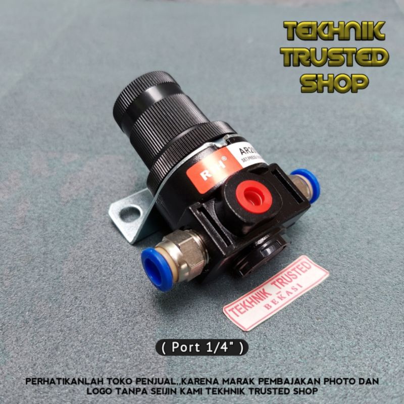 Regulator Control air filter mesin angin nitrogen plus nepel drat selang