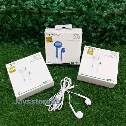 Headset Earphone handsfree For Oppo R17 Soul Sound Storeo