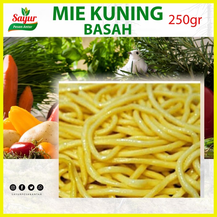 

Mie kuning basah 250gr
