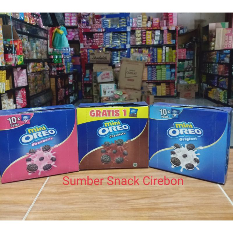 

Mini Oreo perbox ( 10 bungkus)