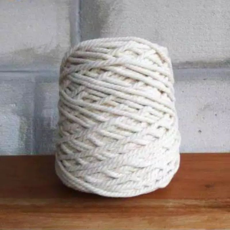 

Tali Katun Macrame 6mm/Cotton Rope 6mm