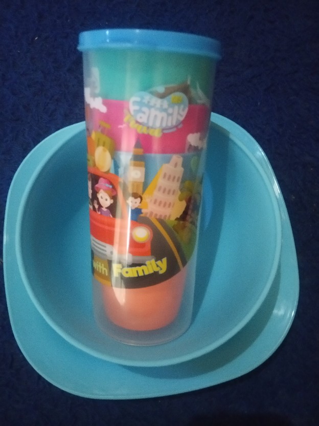 Gelas Beranak Traveler 5 Pcs | Gelas Set My Family Biggy Home