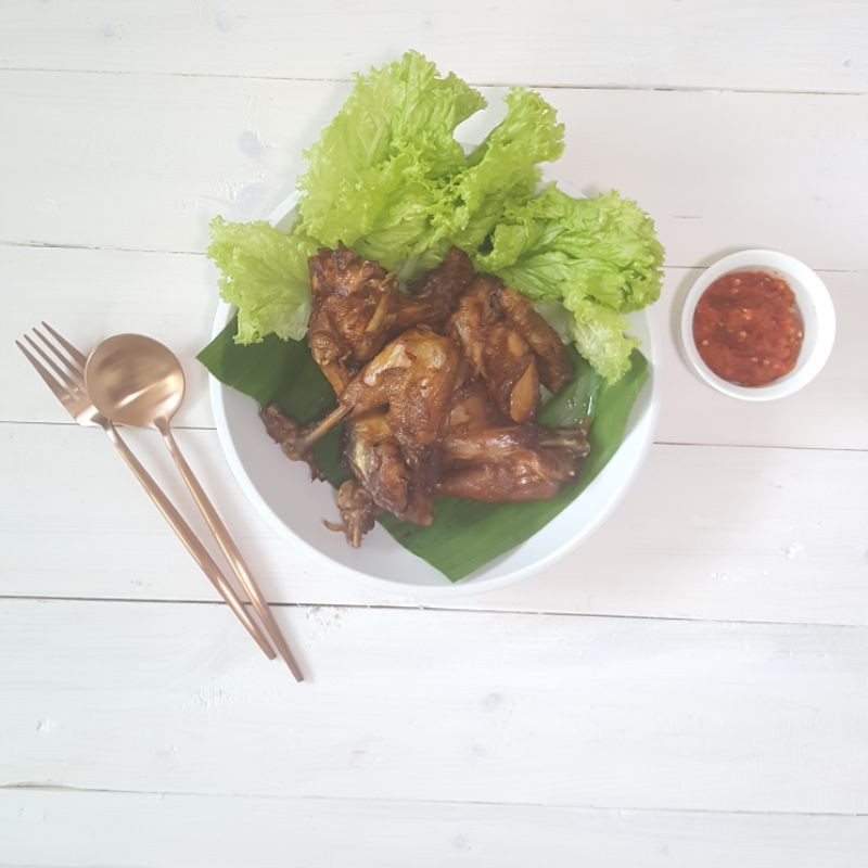 

Ayam Bacem Tomomi Kitchen (ayam kampung)