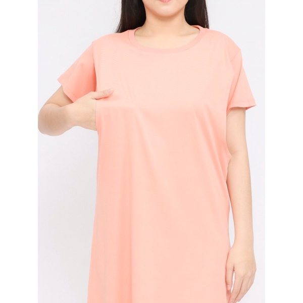 Dress ibu menyusui baju rok busui katun kaos combed, tencel dan bamboo 30s