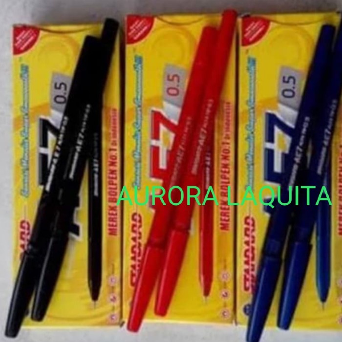 

Murah Pen Standart Ae7 Murah, Harga 1Dus/12 Pcs Gilaa!!!