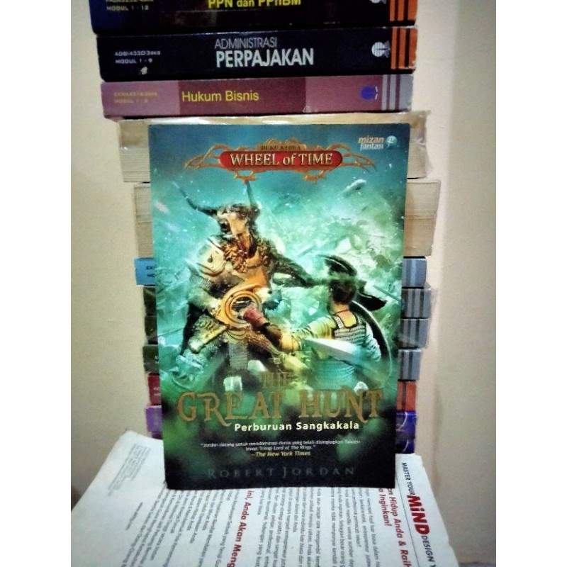 Original Bekas THE GREAT HUNT Robert Jordan