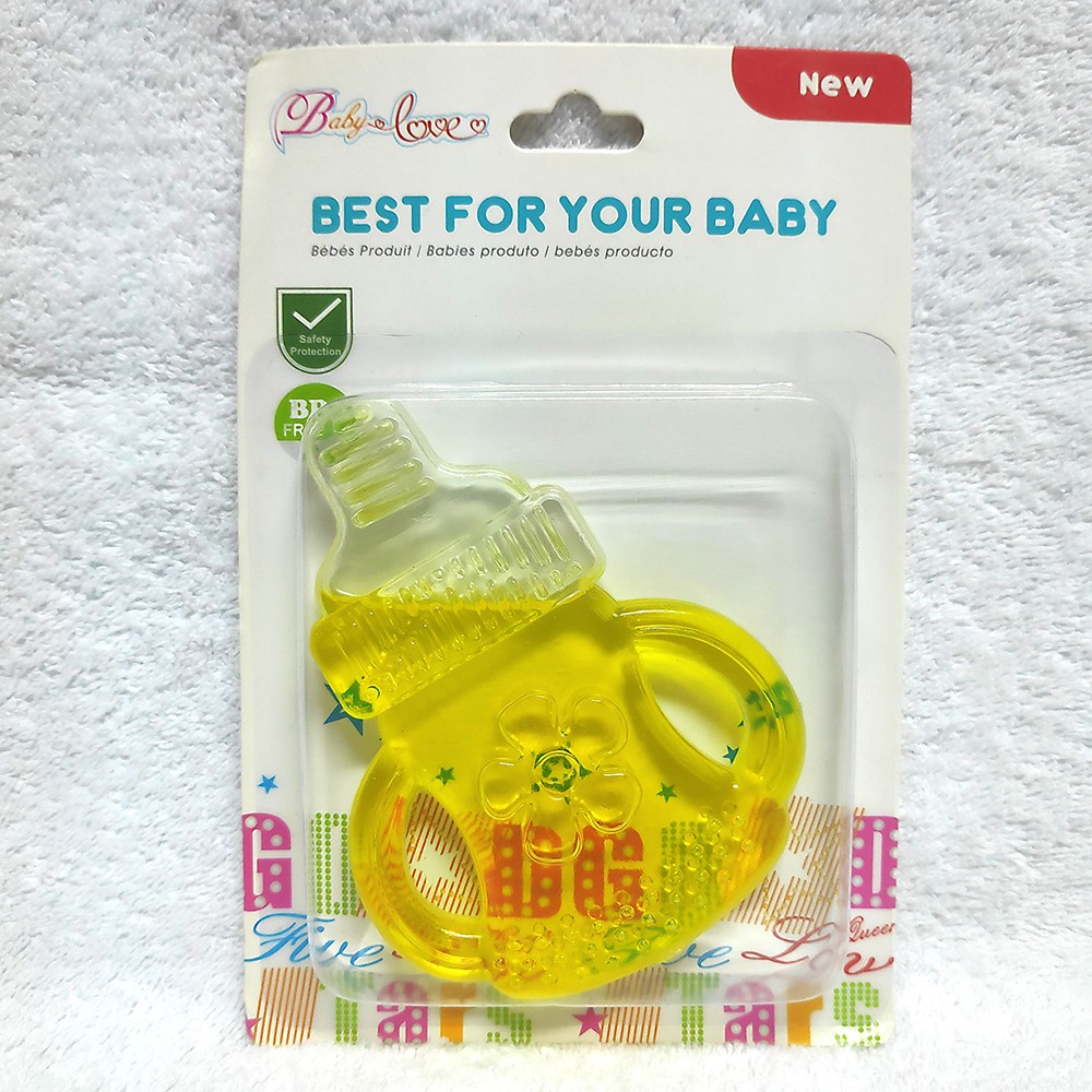 Baby Love Teether Mainan Gigitan Bayi Water Filled Shooter 3-12m Variasi Motif