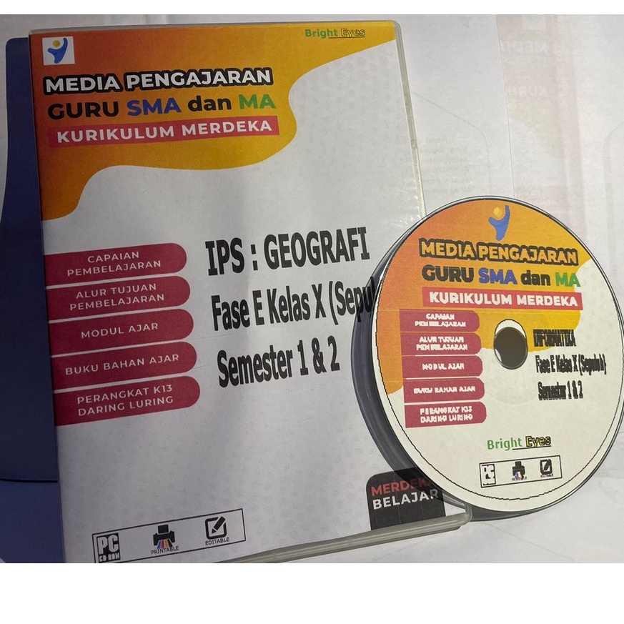 

MODUL AJAR SMA/MA IPS : GEOGRAFI FASE E ( KELAS X )