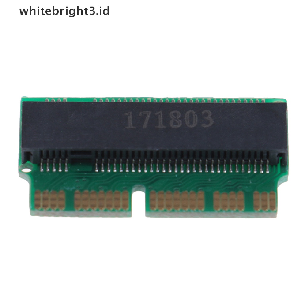 (whitebright3.id) Kartu adapter Konverter SSD NGFF M.2 NVME Untuk Buku Mac 2013-2015