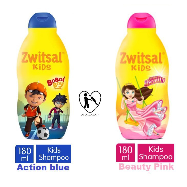 Zwitsal Kids Shampoo 180ml Anak Laki Laki Perempuan Shampo tokozifa25