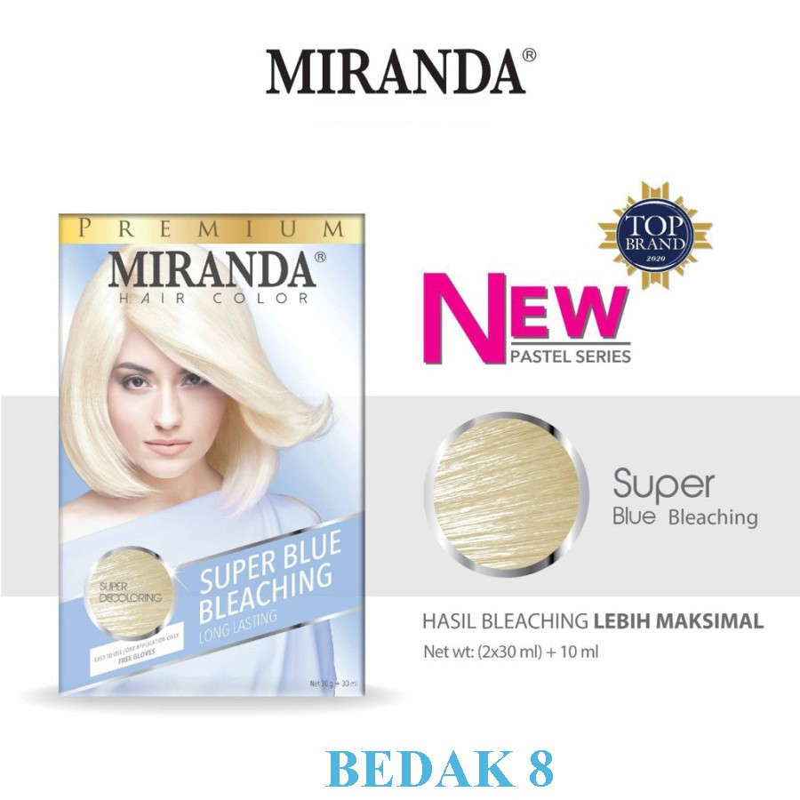 miranda hair color pastel series / semir rambut miranda