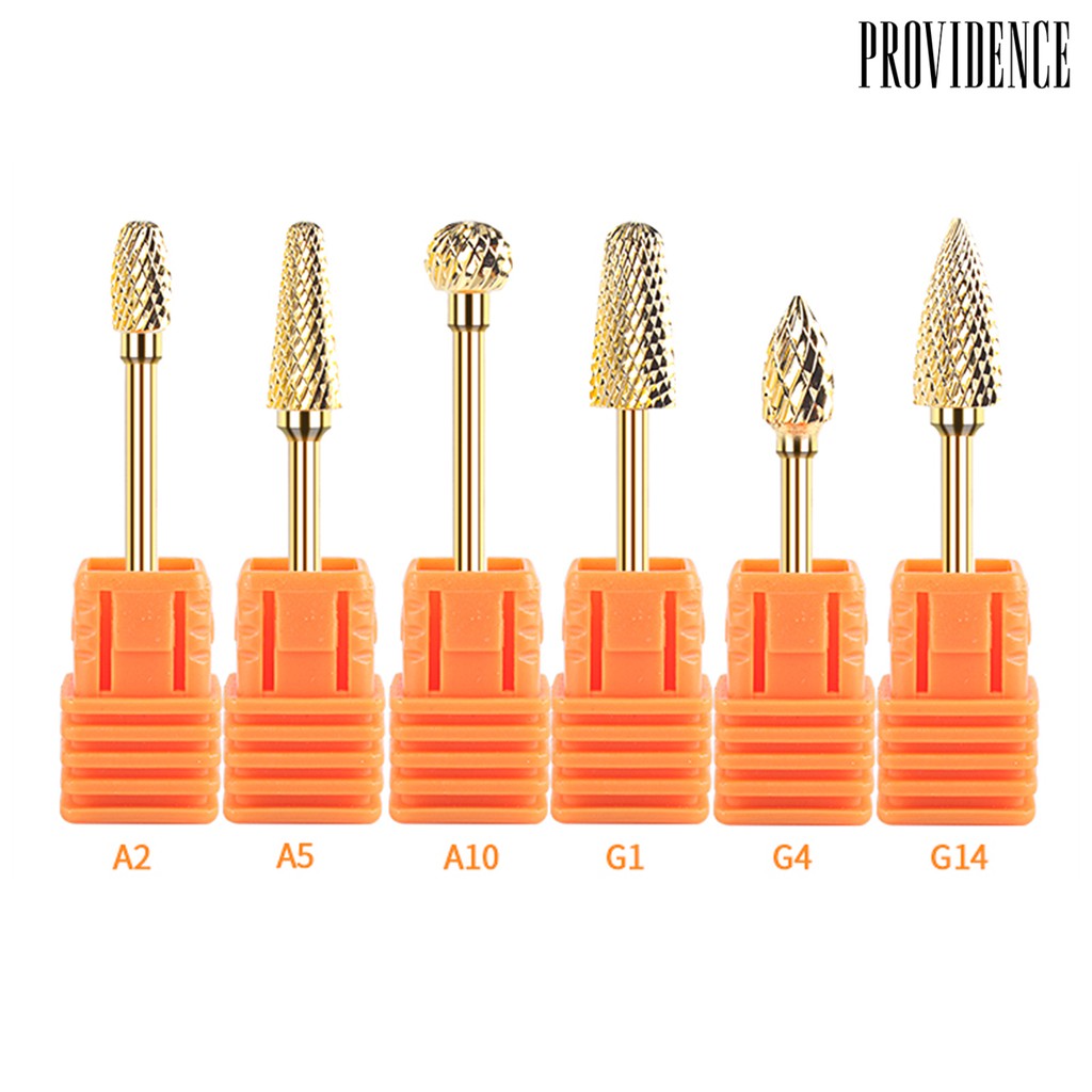 Mata Bor Pengikir Kuku Bahan Tungsten Steel Untuk Manicure / Pedicure