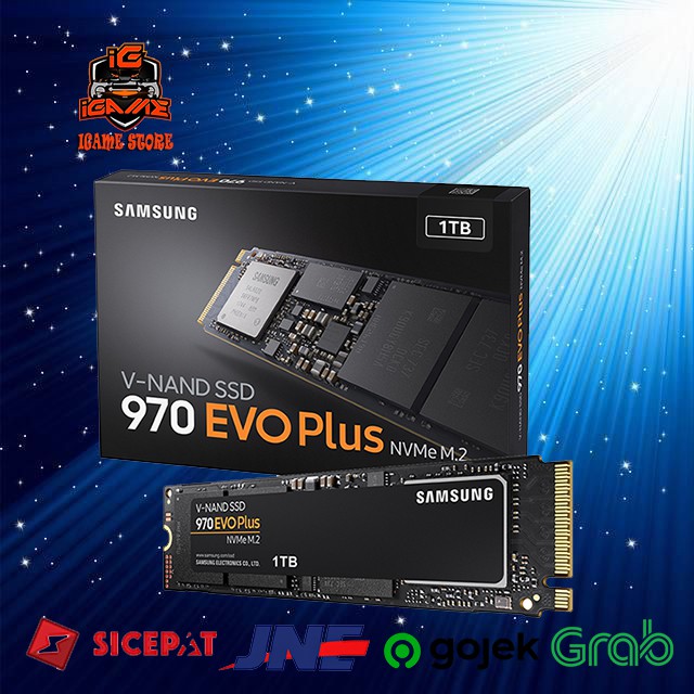 Samsung SSD 970 EVO Plus SSD M.2 NVMe PCIe 3.0 - 1TB - Garansi 5 Tahun MANTULLL GAN