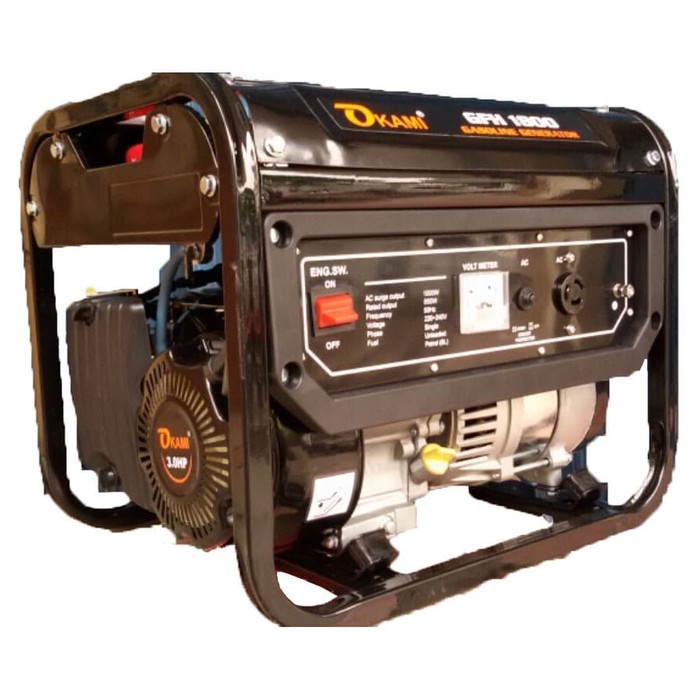 Okami Genset 1000 Watt GFH-1800 4 Tak, Generator Set
