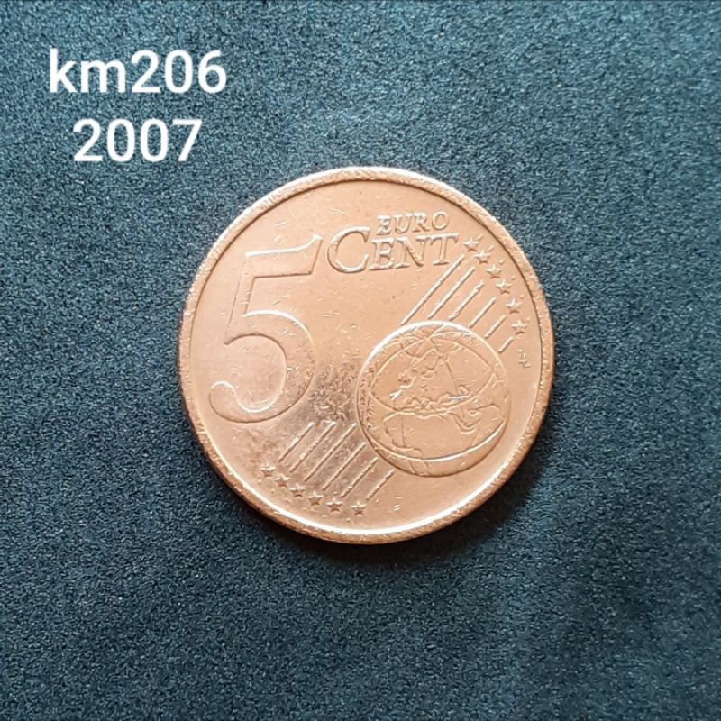 km206 portugal 5 cent euro
