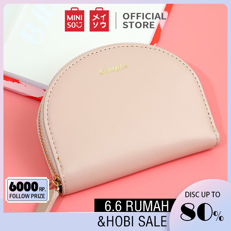  MINISO  Dompet  Koin  Lucu Untuk Pernak Pernik Pouch Makeup 