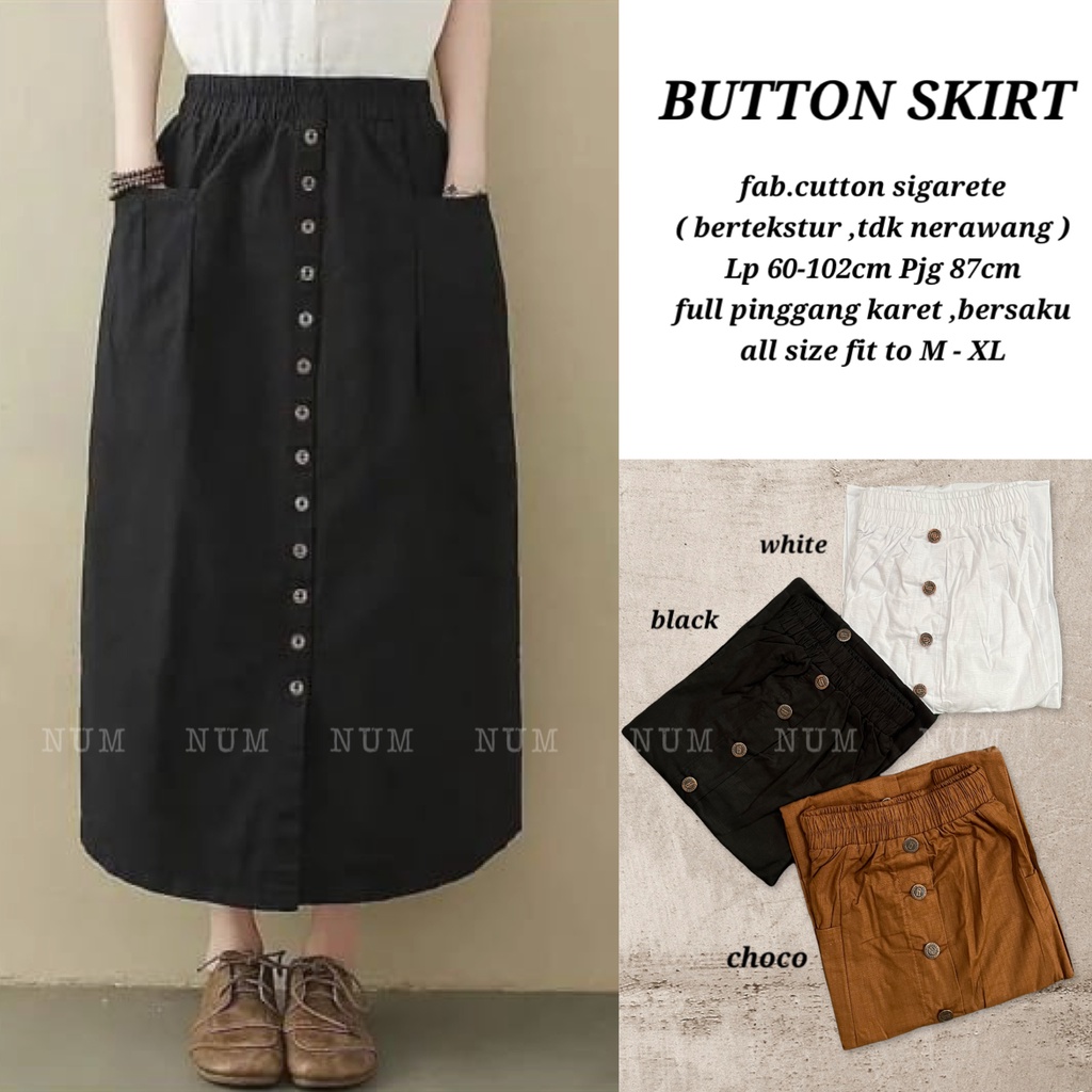 Button skirt