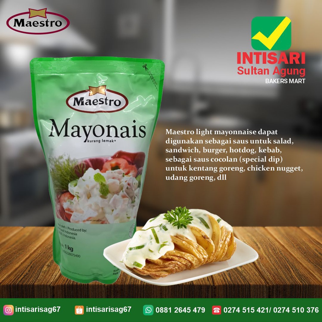 

MAESTRO MAYONNAISE 1 KG