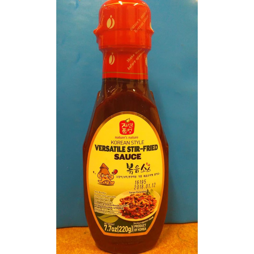 

ASLI! NATURE'S NATURE VERSATILE STIR FRED SAUCE - SAUS BUMBU KOREA