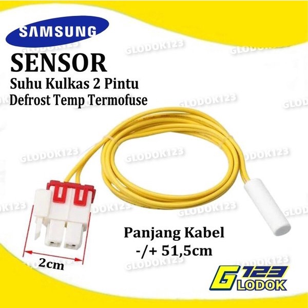 Sensor Suhu Kulkas Samsung Thermis Termis Fuse Pius Evaporator 2 Pintu