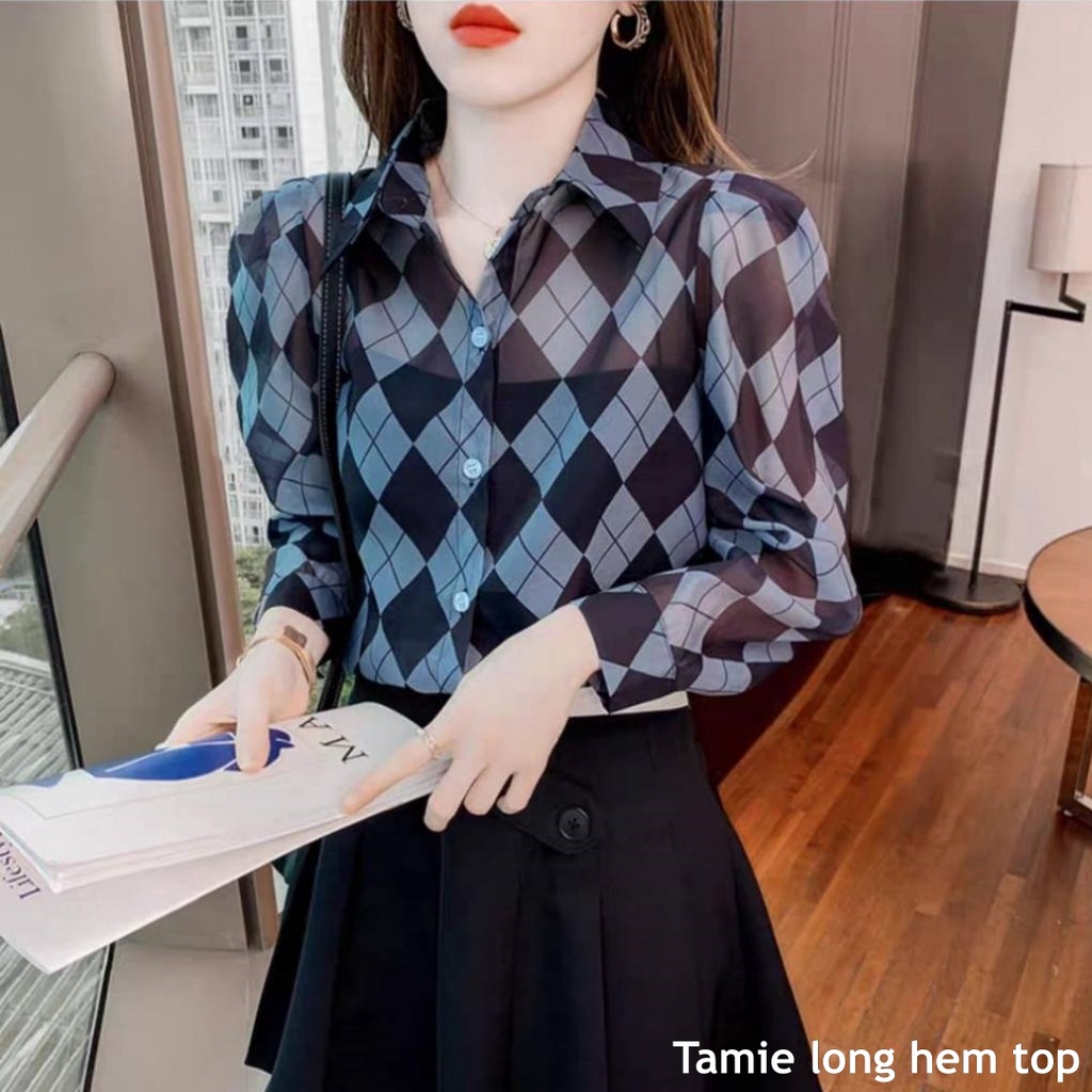 Tanie long hem top - Thejanclothes