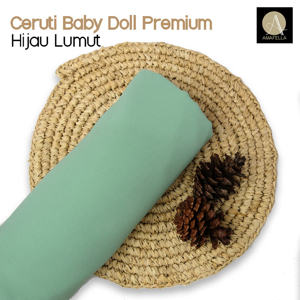 1/2 meter Kain Ceruti Baby Doll Premium