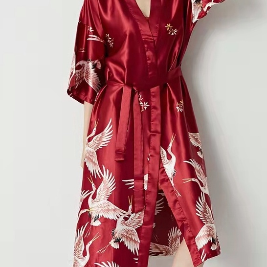 [COD] FANMU  Baju tidur kimono/baju tidur pengantin/kimono/baju tidur satin sexy/baju tidur wanita/baju tidur wanita dewasa