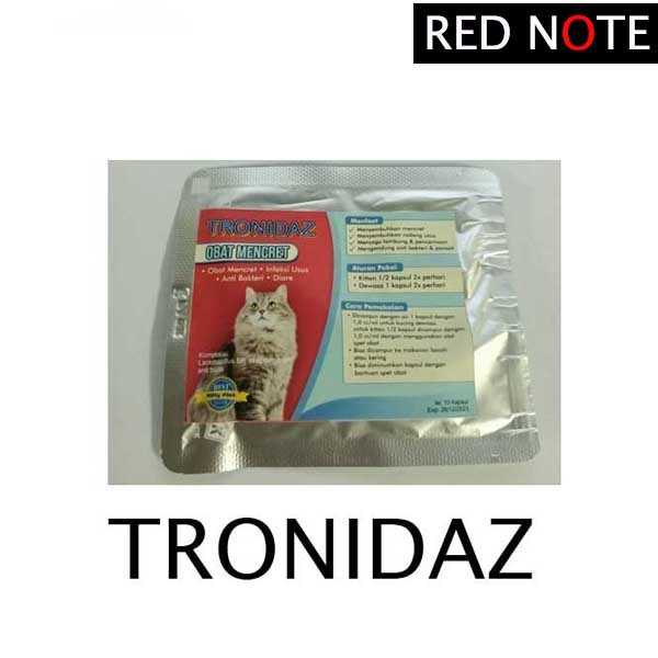 Obat Mencret Tronidaz Sachet - Isi 10pcs