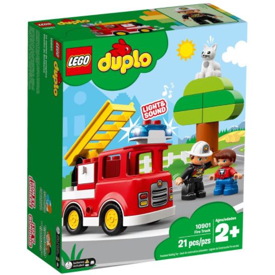 Lego Duplo 10901 Fire Truck / mainan anak truk pemadam kebakaran