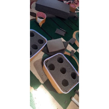 pakingan telur + busa