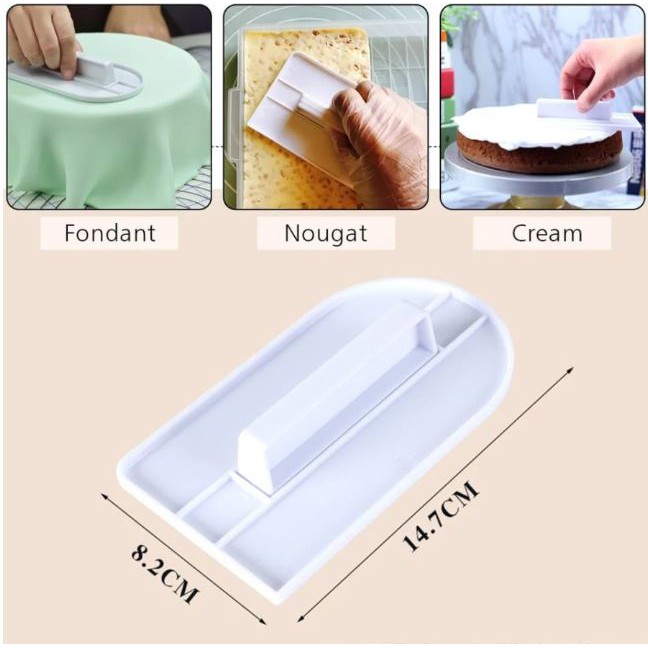 Penghalus Fondant Kue Smoother Icing Perata Kue Shape Halus