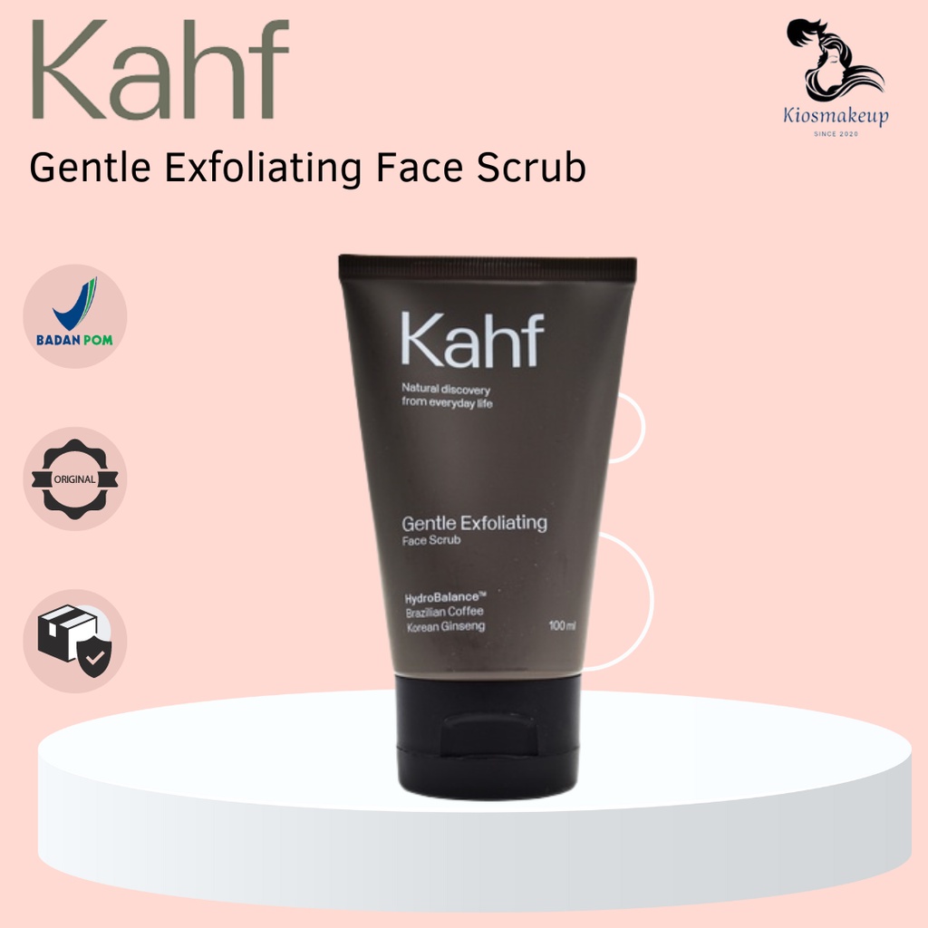 Jual Kahf Gentle Exfoliating Face Scrub 100 ml Shopee Indonesia