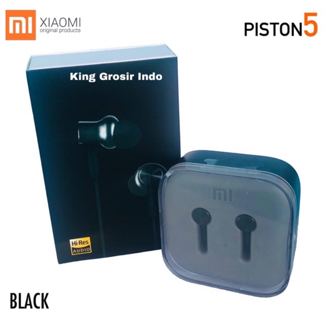 Headset Handsfree Earphone Xiaomi Piston 5 MI8 PRO HD Hi-Res Original 100% Hibrida HD Pro Earphones