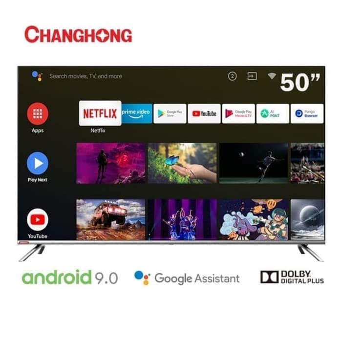 LED TV CHANGHONG U 50H7 50 inch ANDROID TV 5  Inch AREA MAGELANG