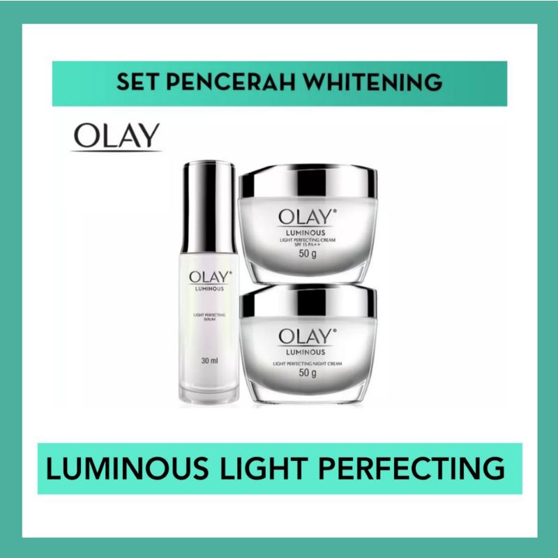 Olay LUMINOUS Light Perfecting Day/Night Cream 50 Gr