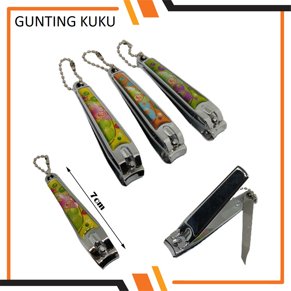 HONAGA Gunting Kuku Stainless Steel Nail Clipper