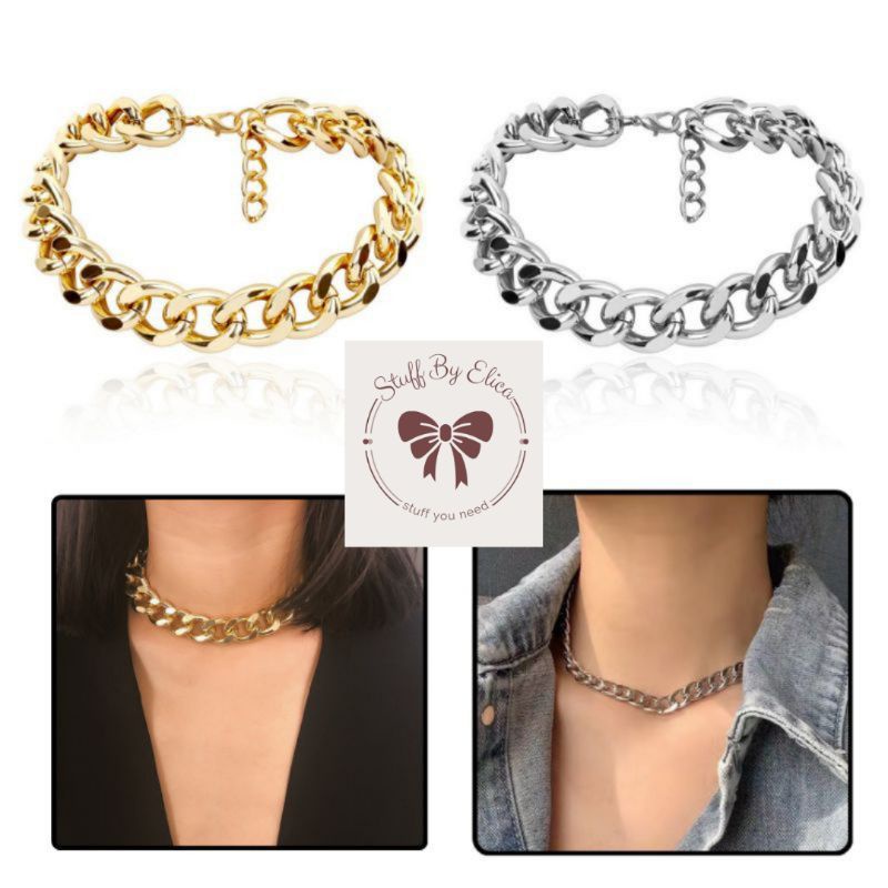 Kalung Choker Rantai Besar