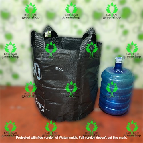 Planter bag 150 liter bulat - pot - media tanam