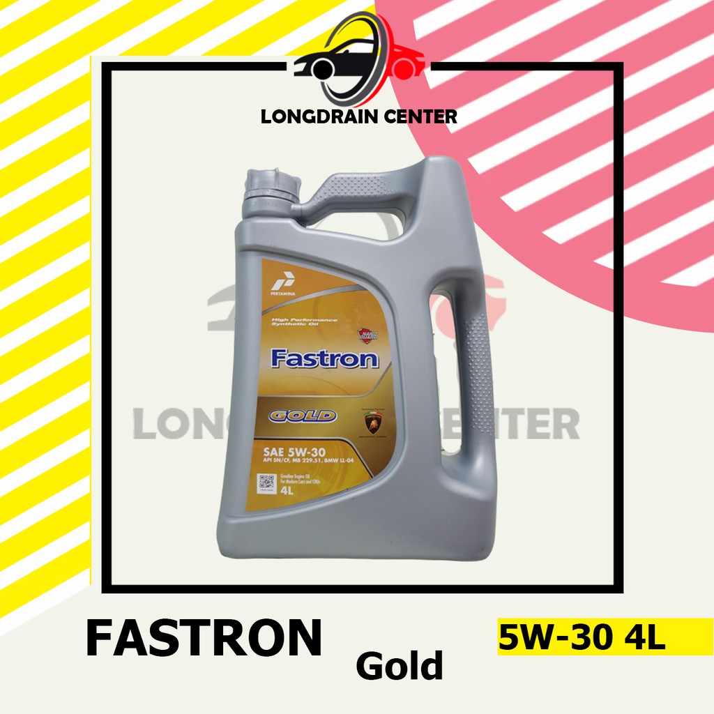 Fastron Gold 5w30 Api SN/CF oli mobil 4 liter