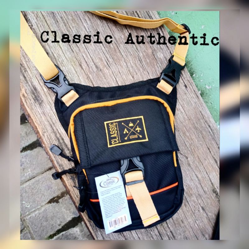 Tas Selempang Pria Wanita Distro Berkualitas model Classic Tas Pinggang Pria