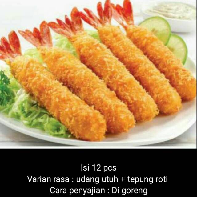 

PROMO!!! Ebi Furai Isi Udang Utuh (12pcs/pack)