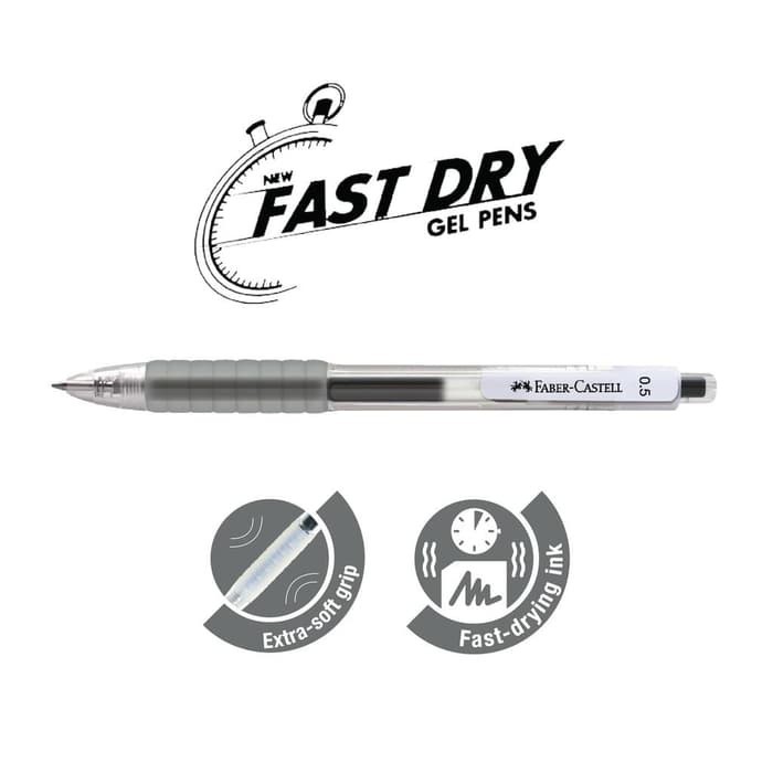 

Air Gel Fast Dry Pen Faber 0.5mm