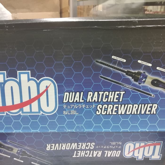 OBENG BOLAK BALIK RATCHET TOHO - DUAL RATCHET SCREWDRIVER TOHO ~El~Xt1~