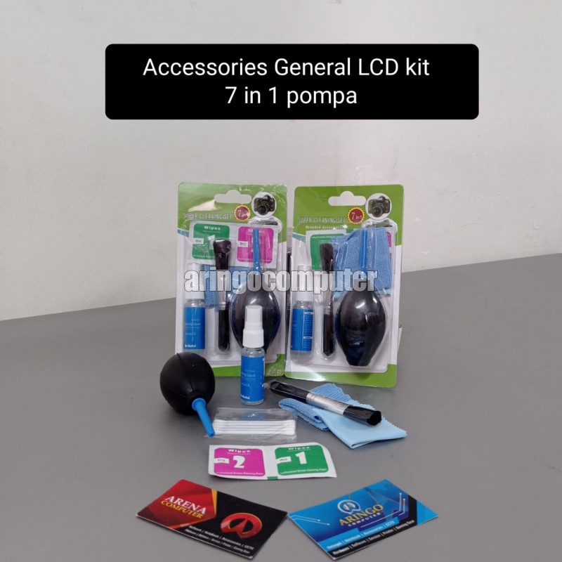 Accessories General LCD Cleaner KIT 7 IN 1 pompa