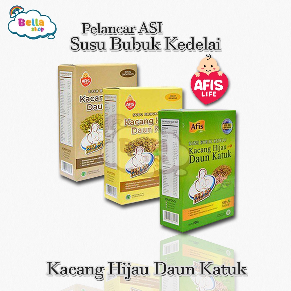 [BUY 1 GET 1] Afis Susu Daun Katuk Pelancar Asi Booster Asi  - BELLA SHOP