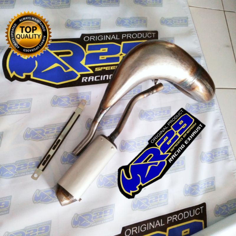 KNALPOT RX KING UDANG TRAIL PLAT TEBAL