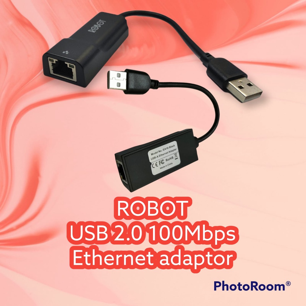 ROBOT EA10 USB Ethernet Adapter USB 2.0 to RJ45 LAN Nintendo Switch