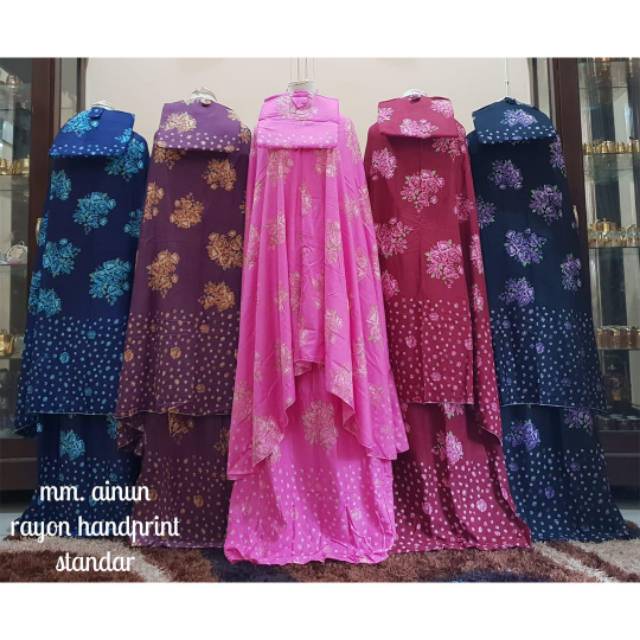 bakul baju Mukena Bahan Santung Adem